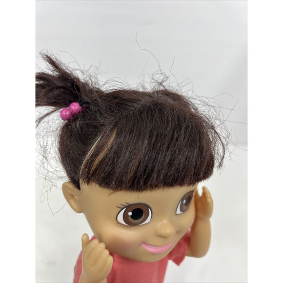 Vintage Monsters Inc Babblin Boo 11" Talking Doll Closed Mouth 2001 Tested Works - Picture 12 of 12